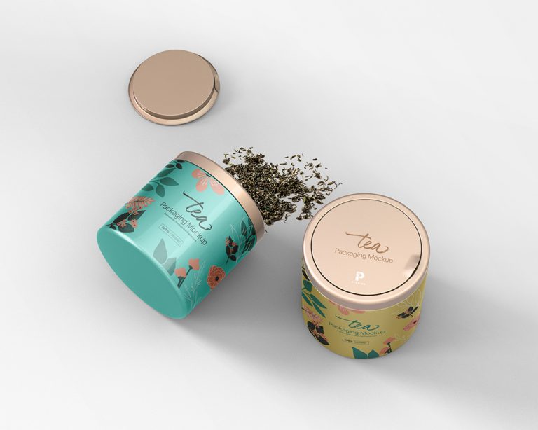 Tea Powder TIn can