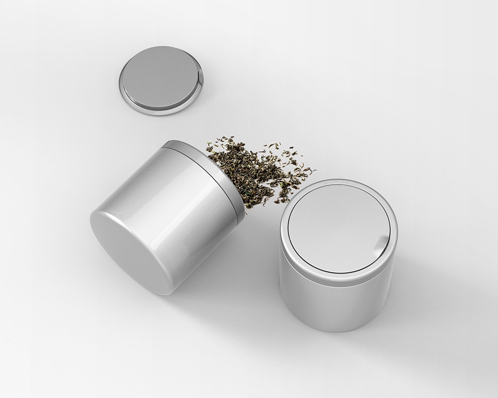 Tea Powder TIn can