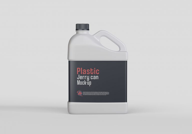 Free Jerry Can Mockup