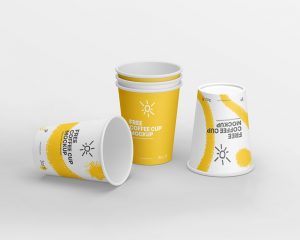 Free Simple Coffee Cup Mockup