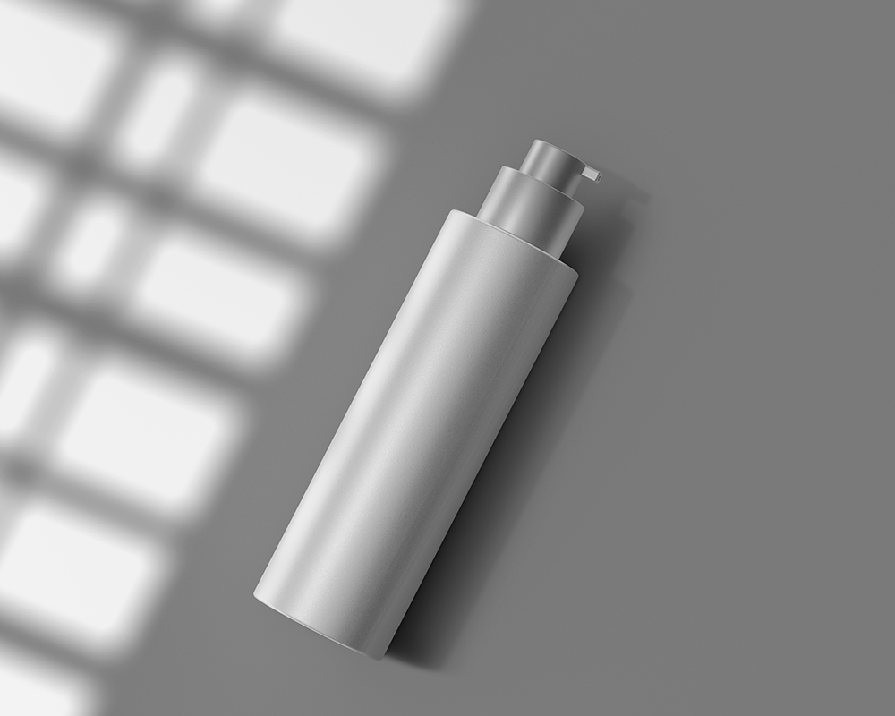 Free Cosmetic Pump Tube Mockup