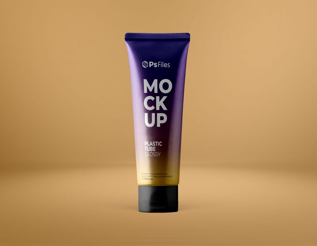 Cosmetic Tube Packaging Mockup
