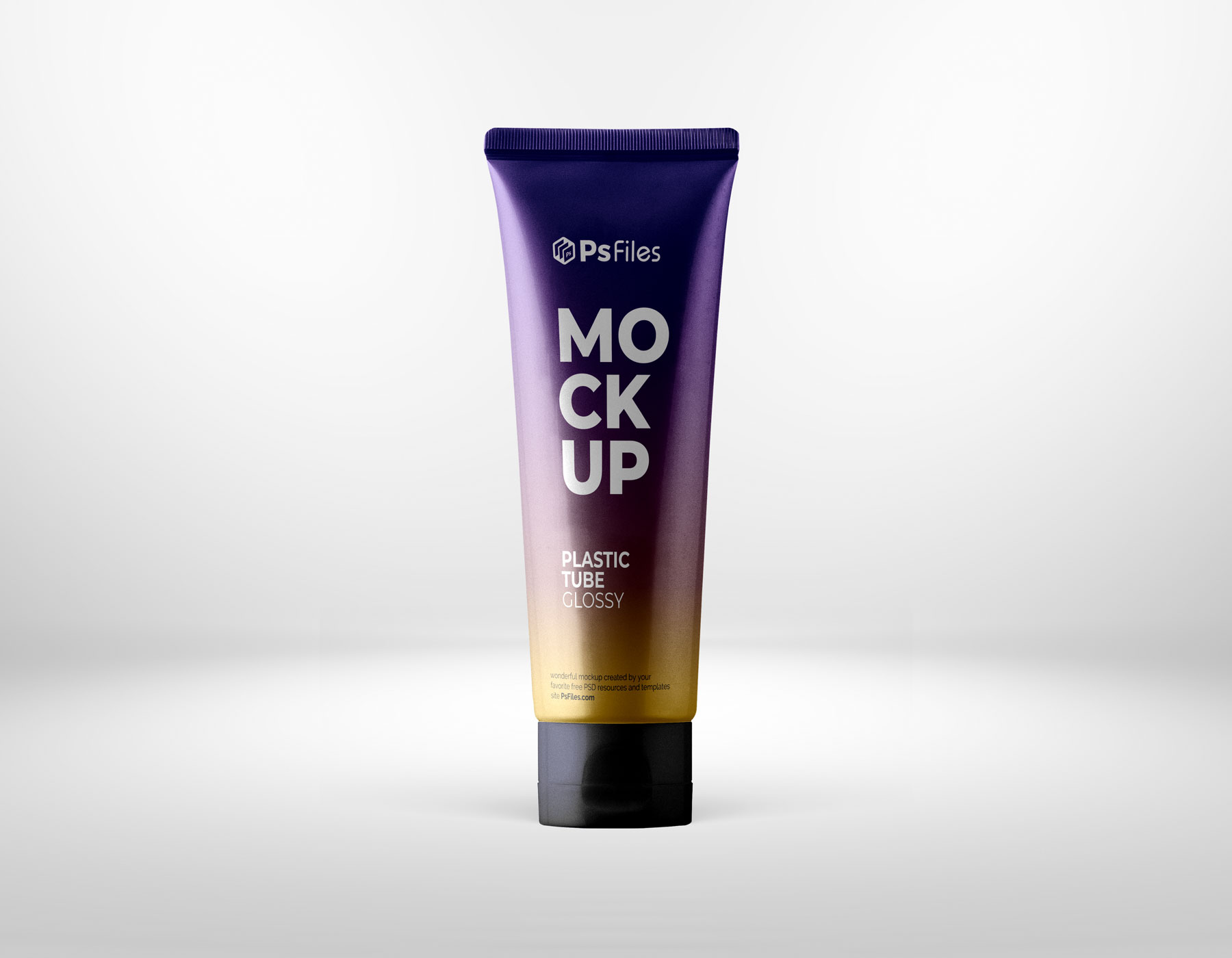 Cosmetic Tube Packaging Mockup