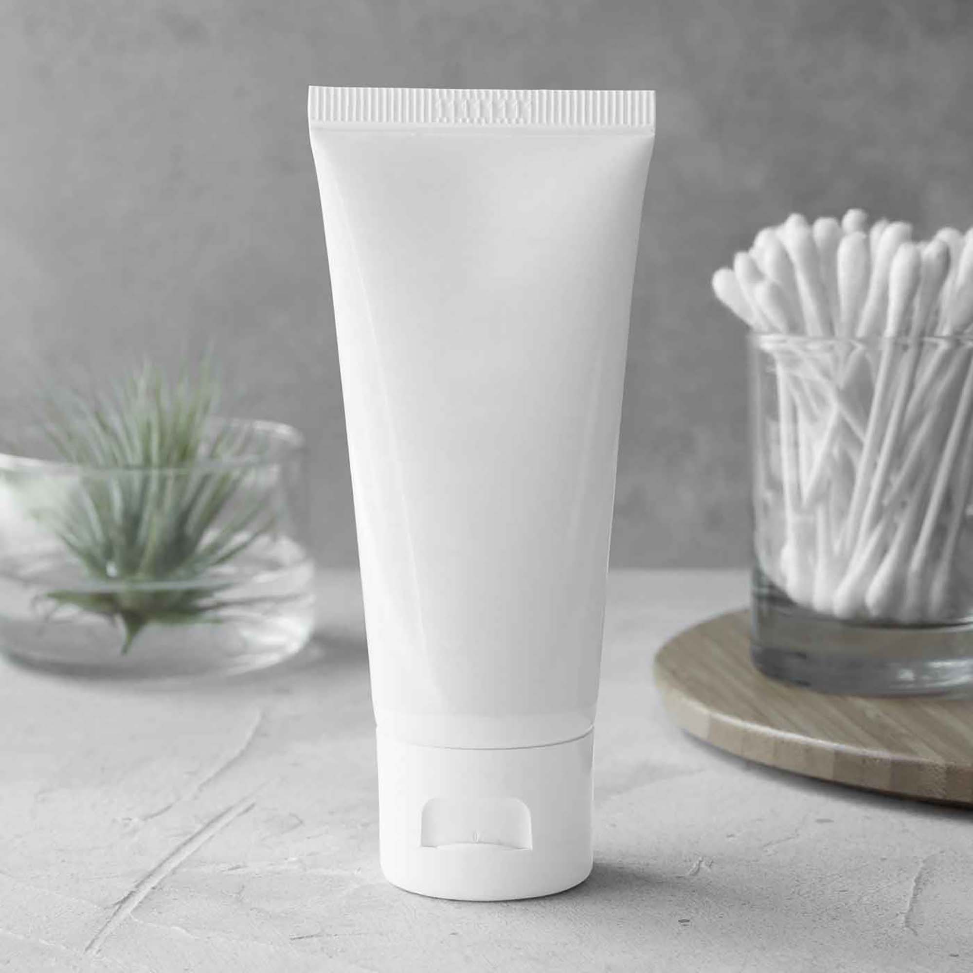 Free Realistic Cosmetic Tube Mockup PSD