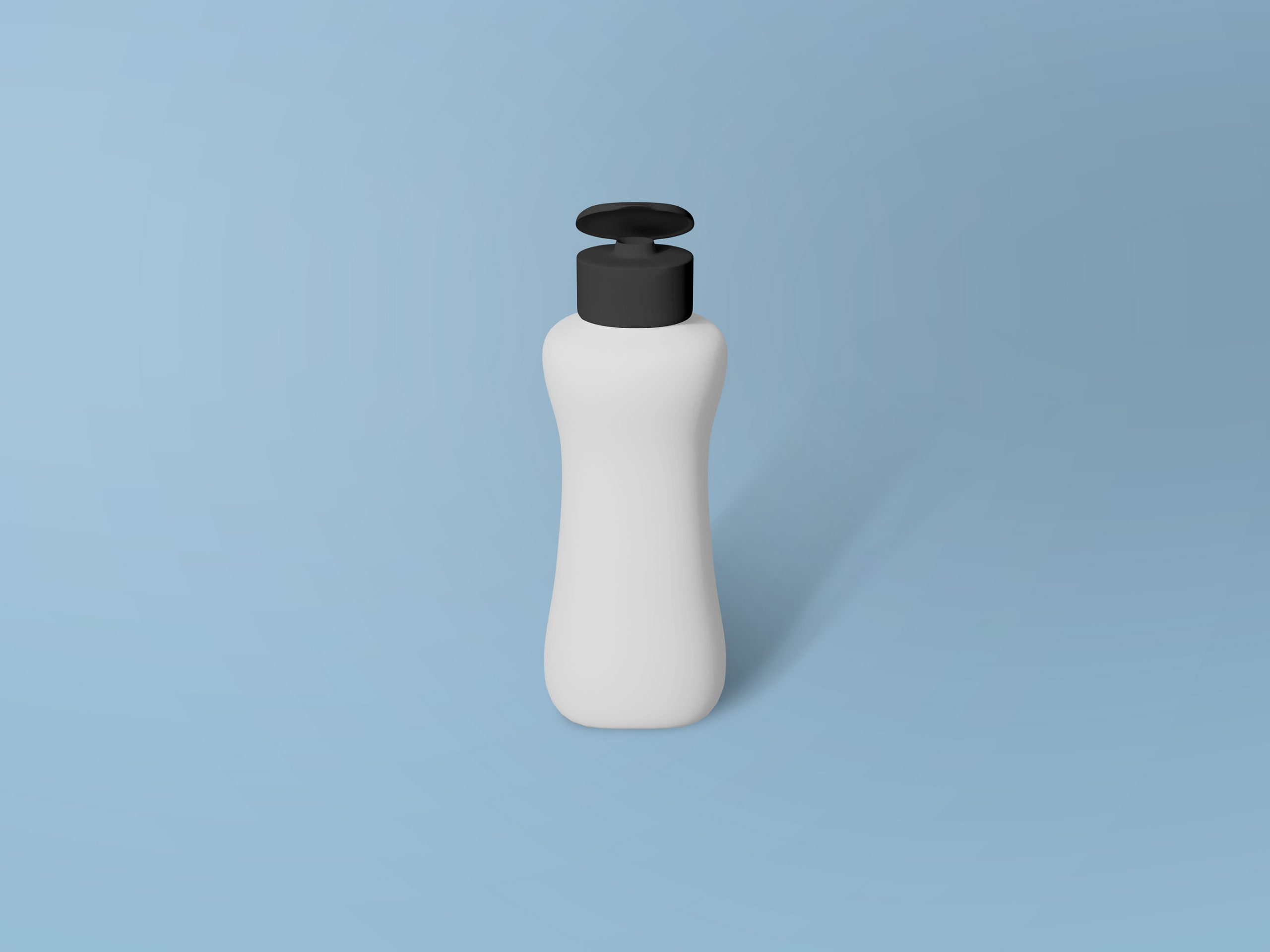 Shampoo Bottle Mockup