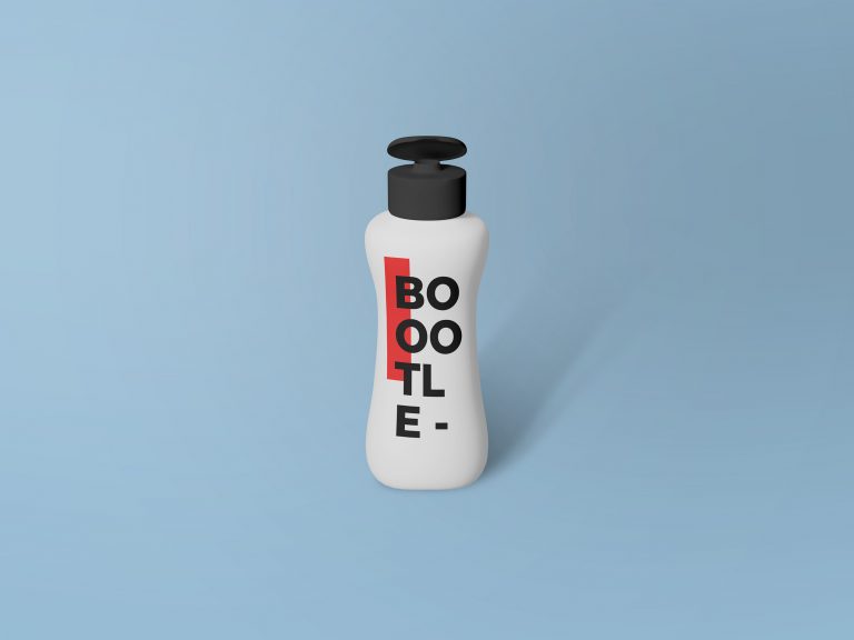 Shampoo Bottle Mockup