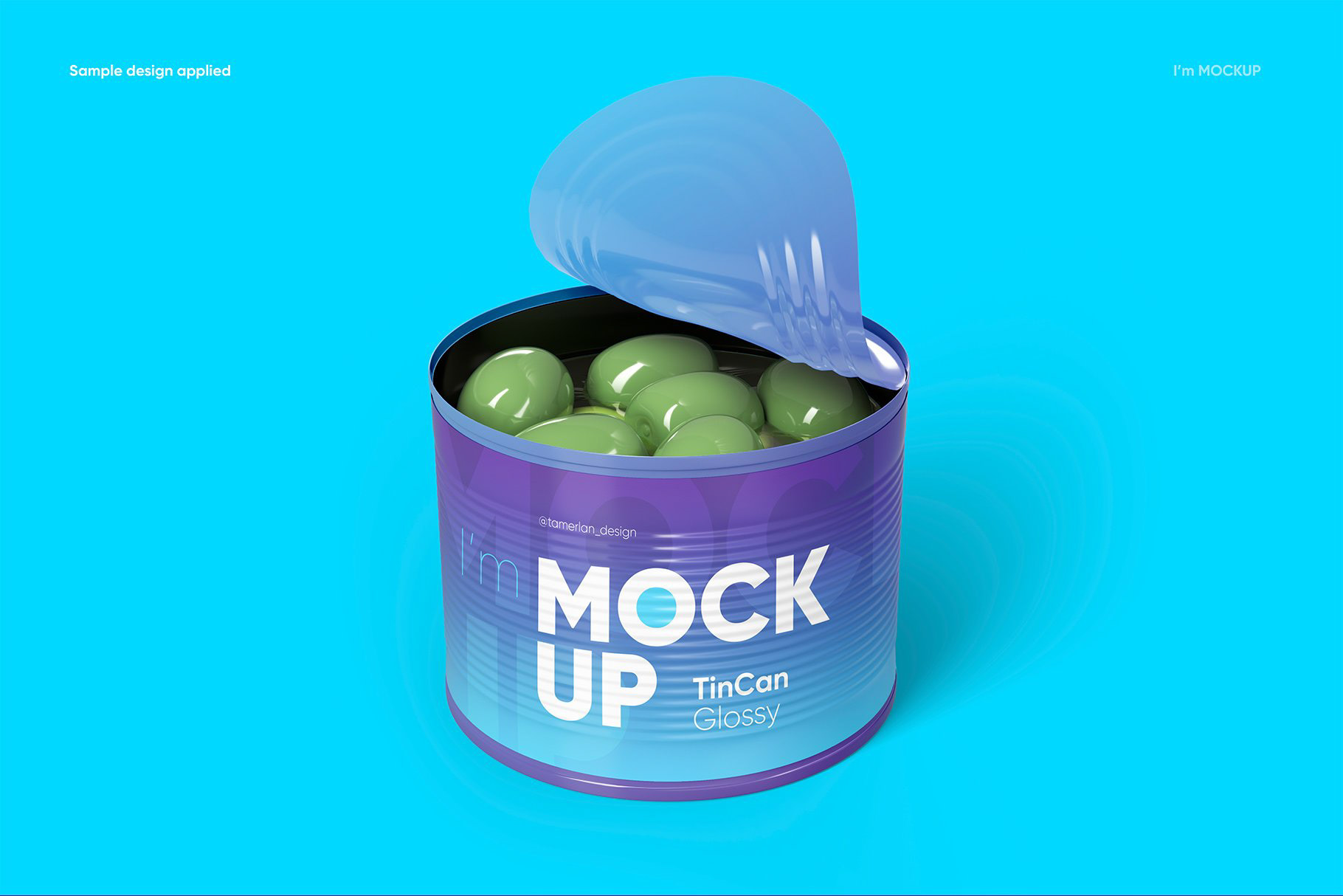 Tin Can Mockup Set