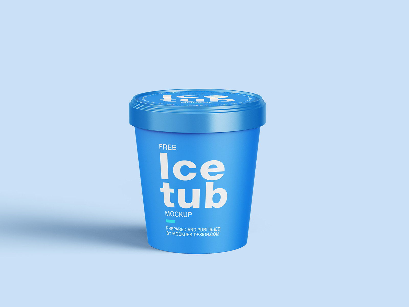Ice Cream Pack Container Mockup set