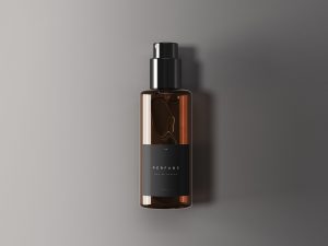 Free Classic Perfume Bottle Mockup PSD