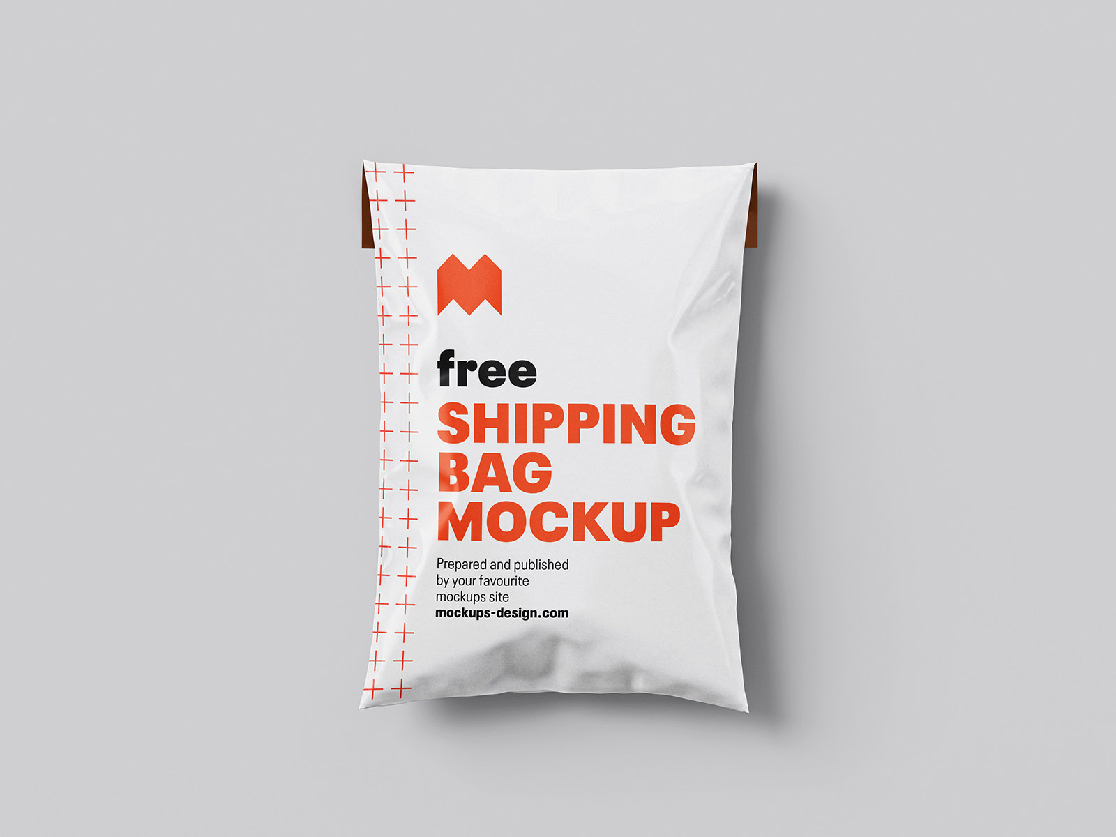 Free Shipping / Poly-Mailer Bag Mockup PSD Set
