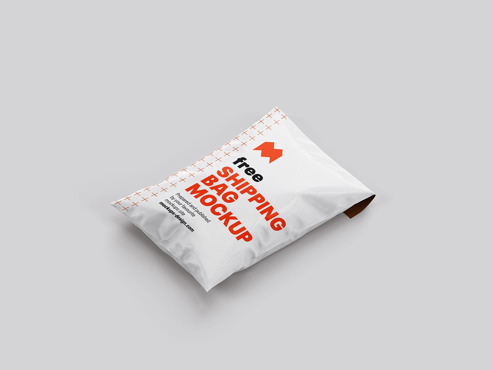 Free Shipping / Poly-Mailer Bag Mockup PSD Set