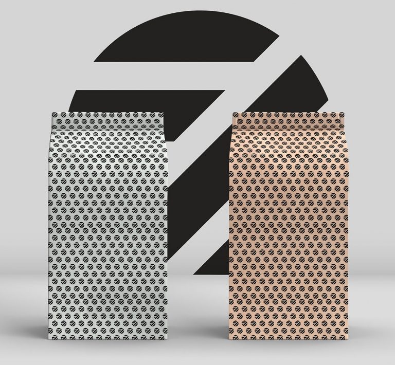 Tea Bag Packaging Mockup