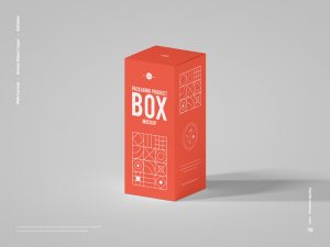 Free Packaging Product Box Mockup