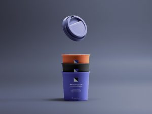 Mini Coffee Cup Mockup