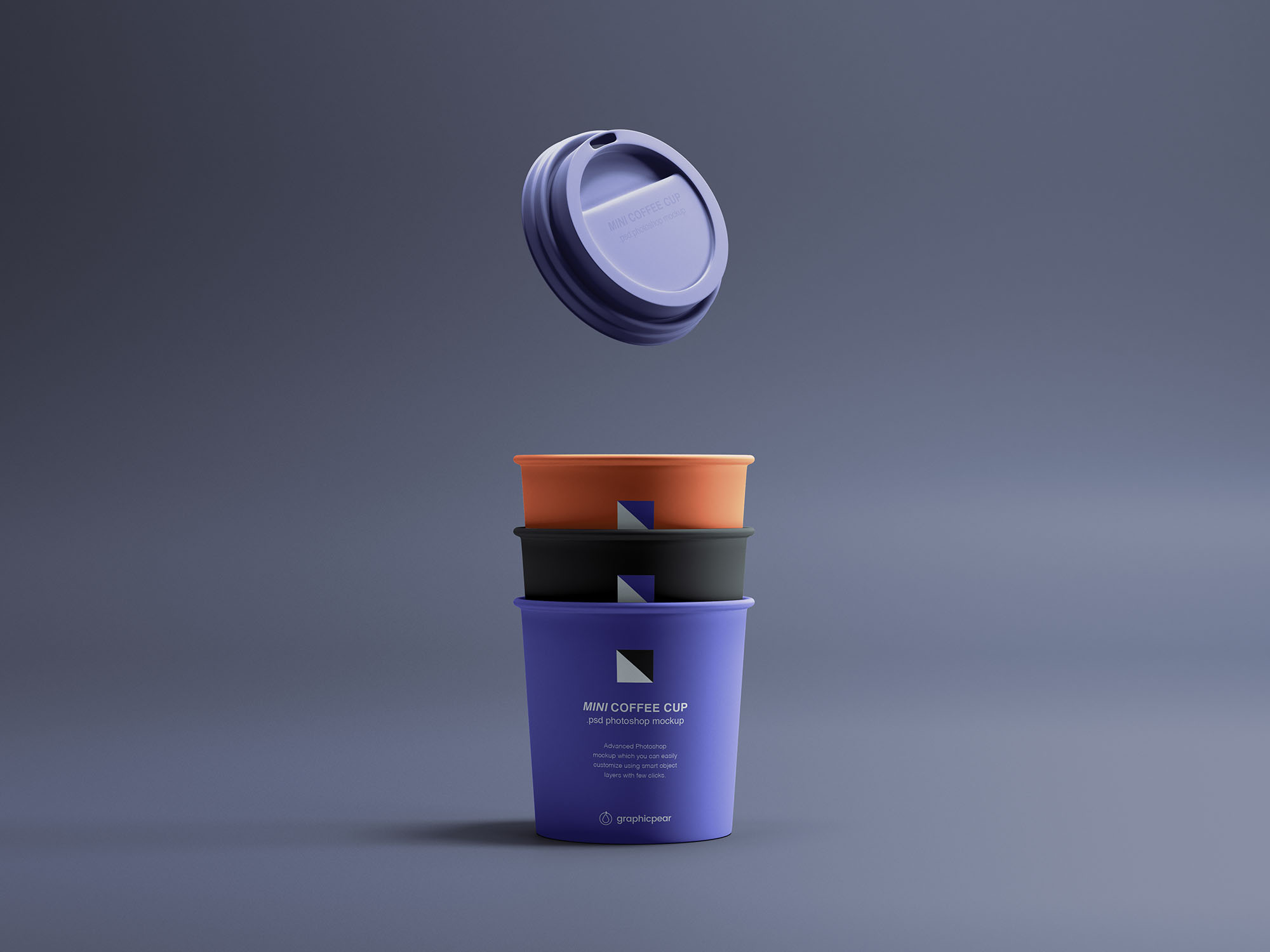 Mini Coffee Cup Mockup
