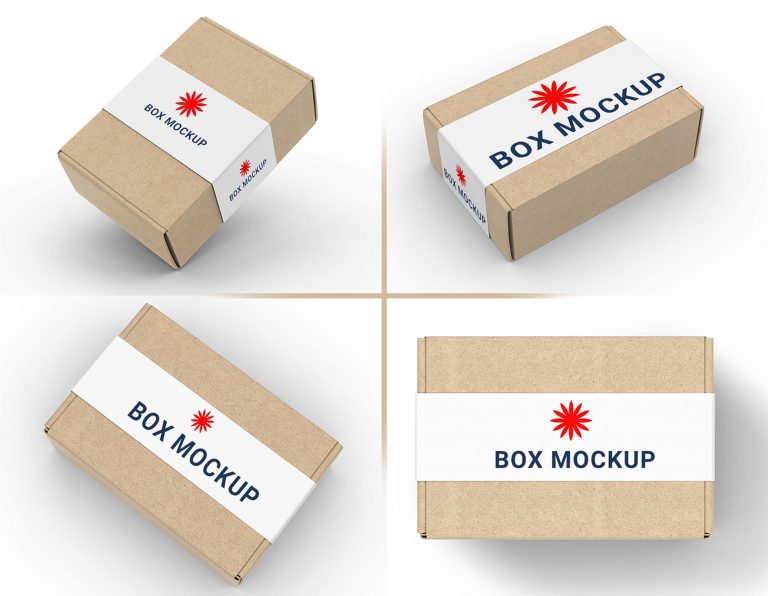 Free Blank Tuck In Flap Packaging Paper Box