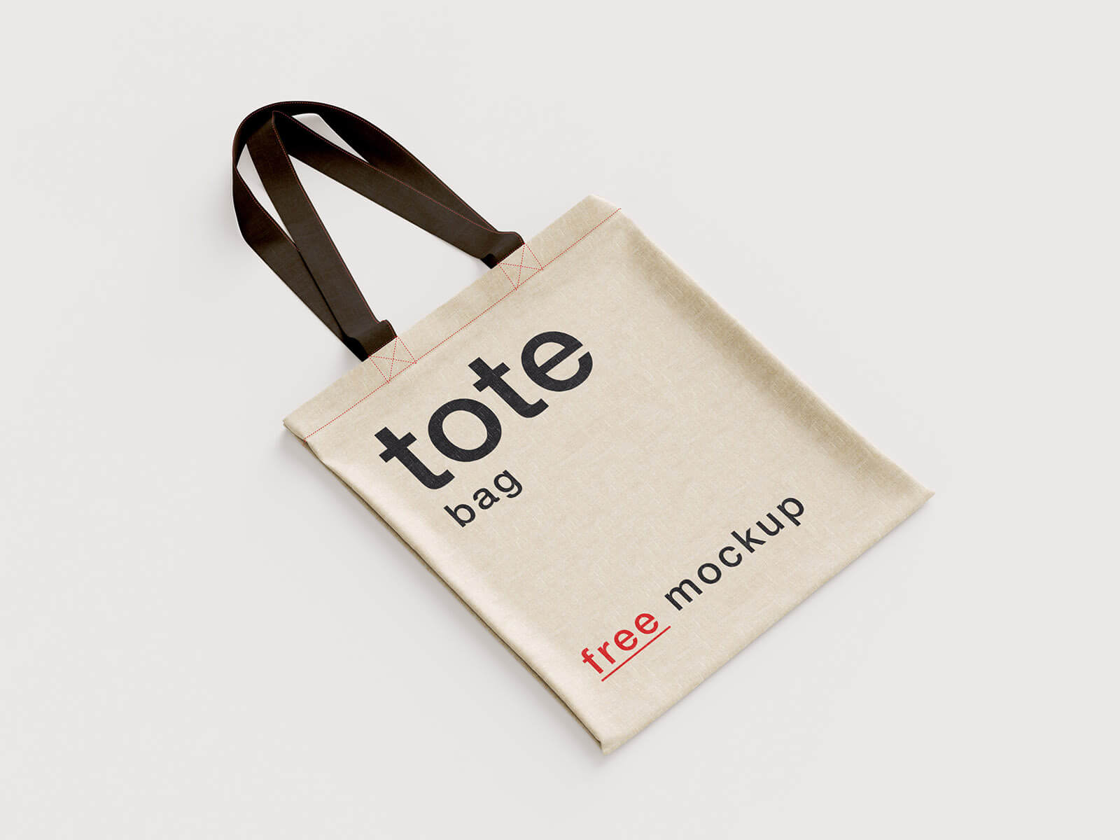 Free Small Tote Shopping Bag Mockup PSD Set