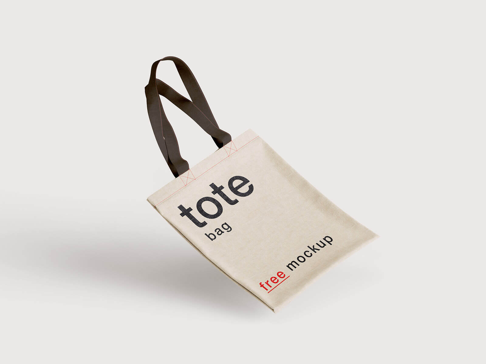 Free Small Tote Shopping Bag Mockup PSD Set