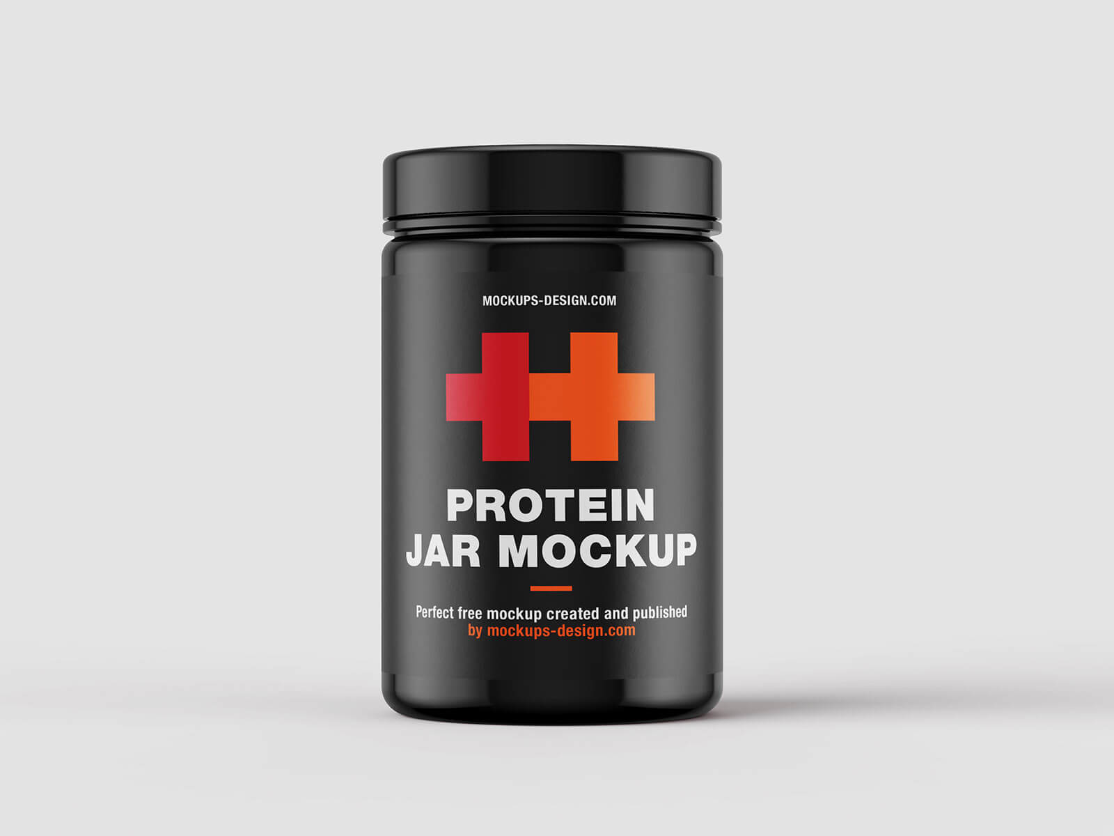 Free Protein Jar Mockup 5
