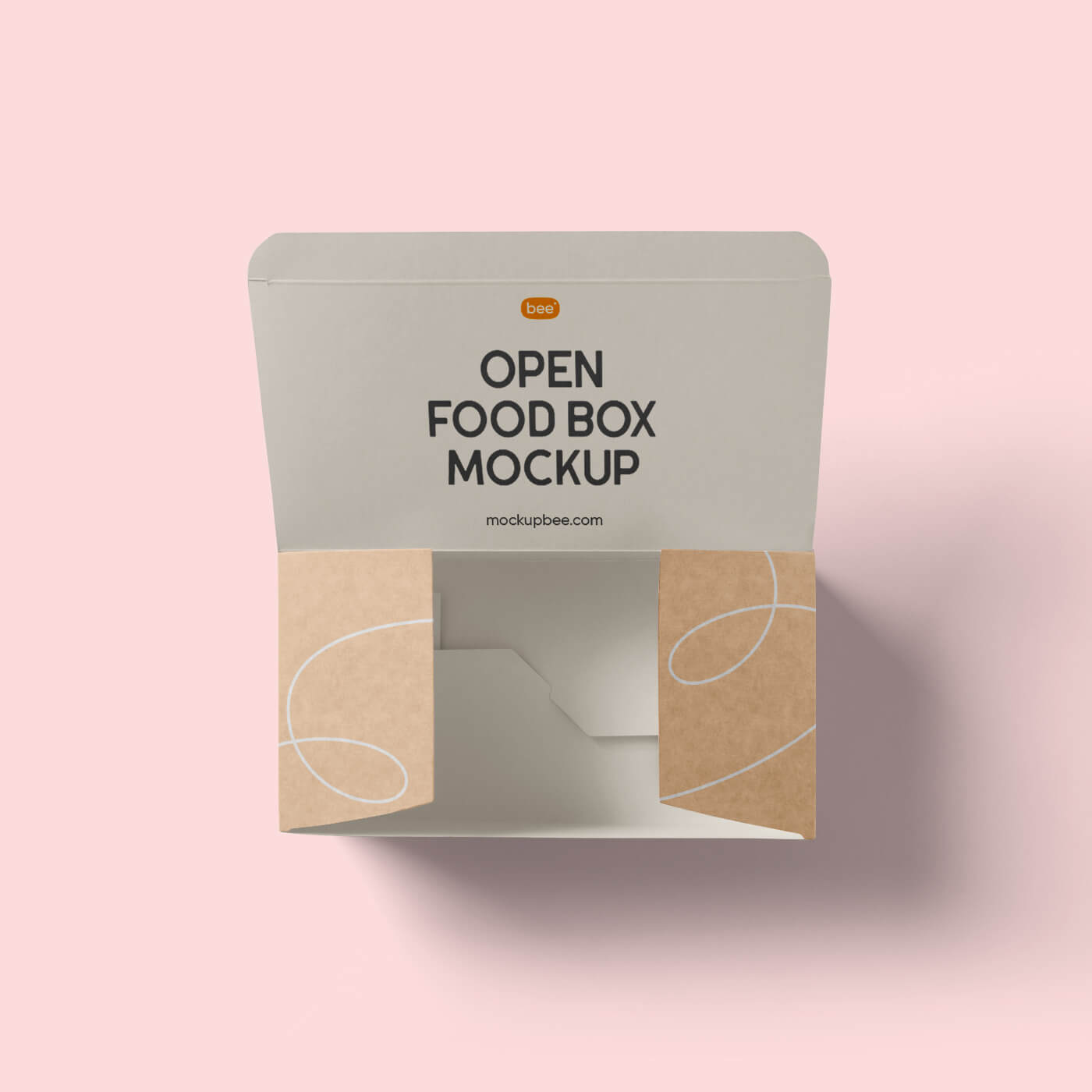 Open Food Box Mockup D