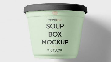 Soup Box Mockup