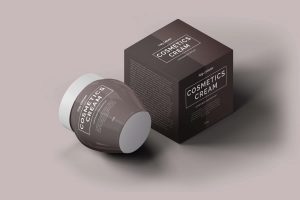 Cosmetics Cream Container Mockup