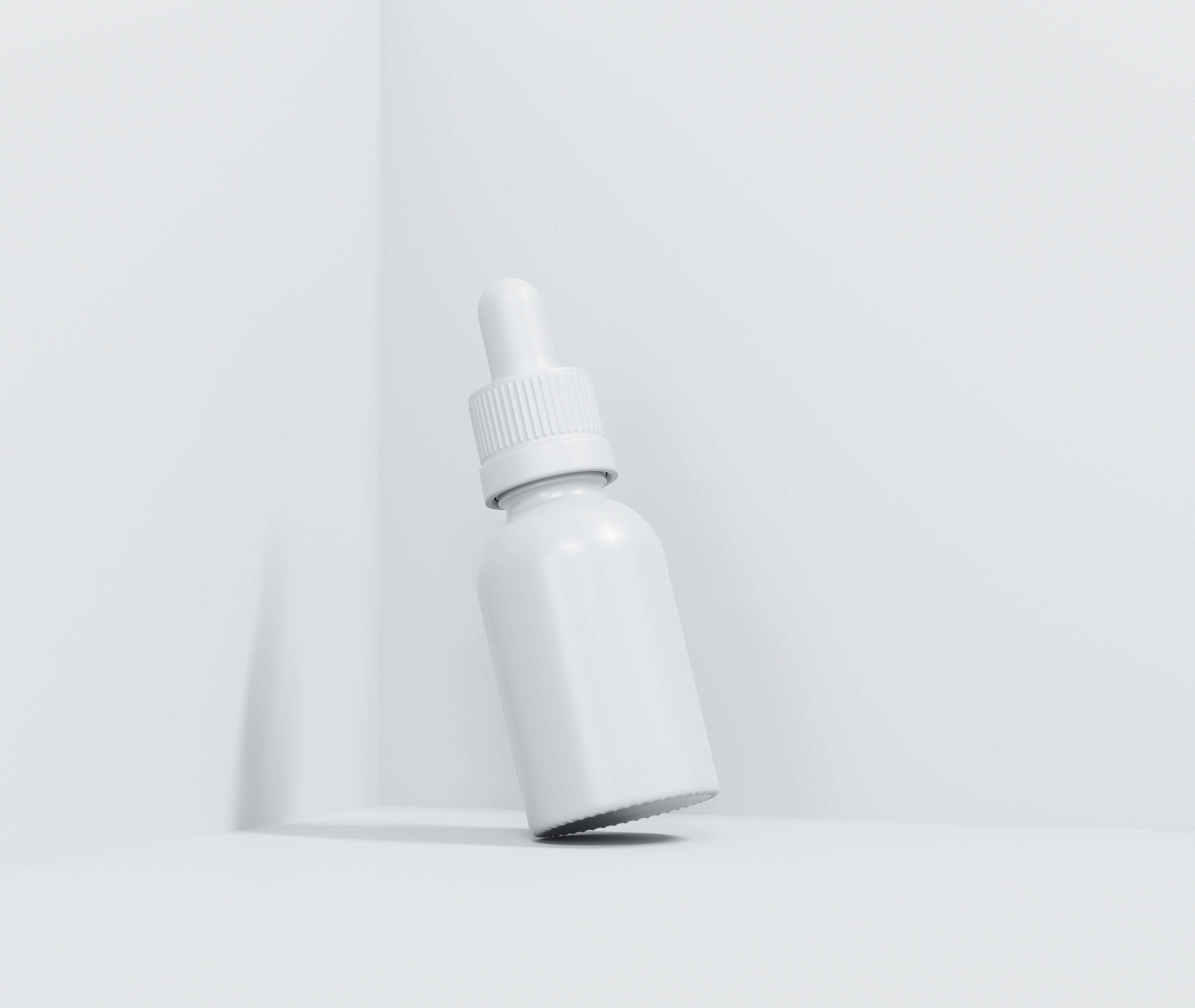 Dropper Bottle Corner Mockup No Design