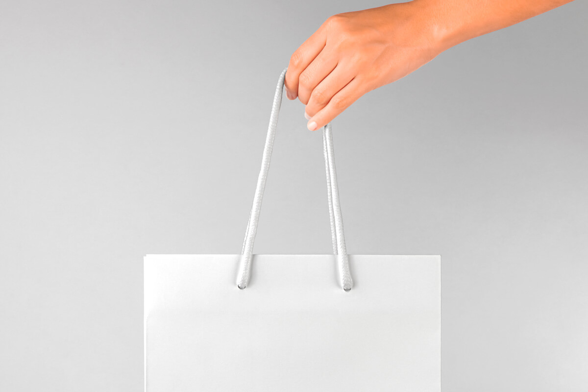 Hand Holding Paper Bag Psd Mockup2