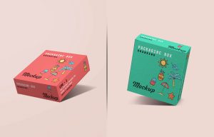 Pacagemockup Candies and Chocolate Packaging Box Mockups