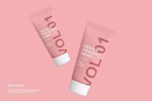 Beauty Product Packaging Mockups Design VOL 1 - PSD File