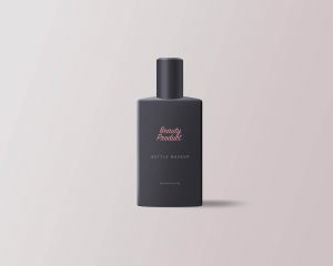 Beauty Product Bottle Dark