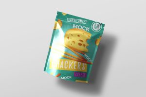 Free Pouch Packaging Mockup