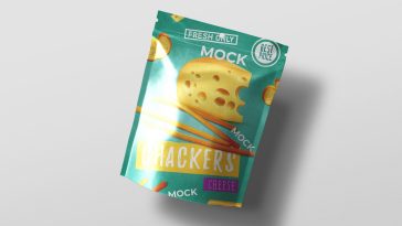 Free Pouch Packaging Mockup