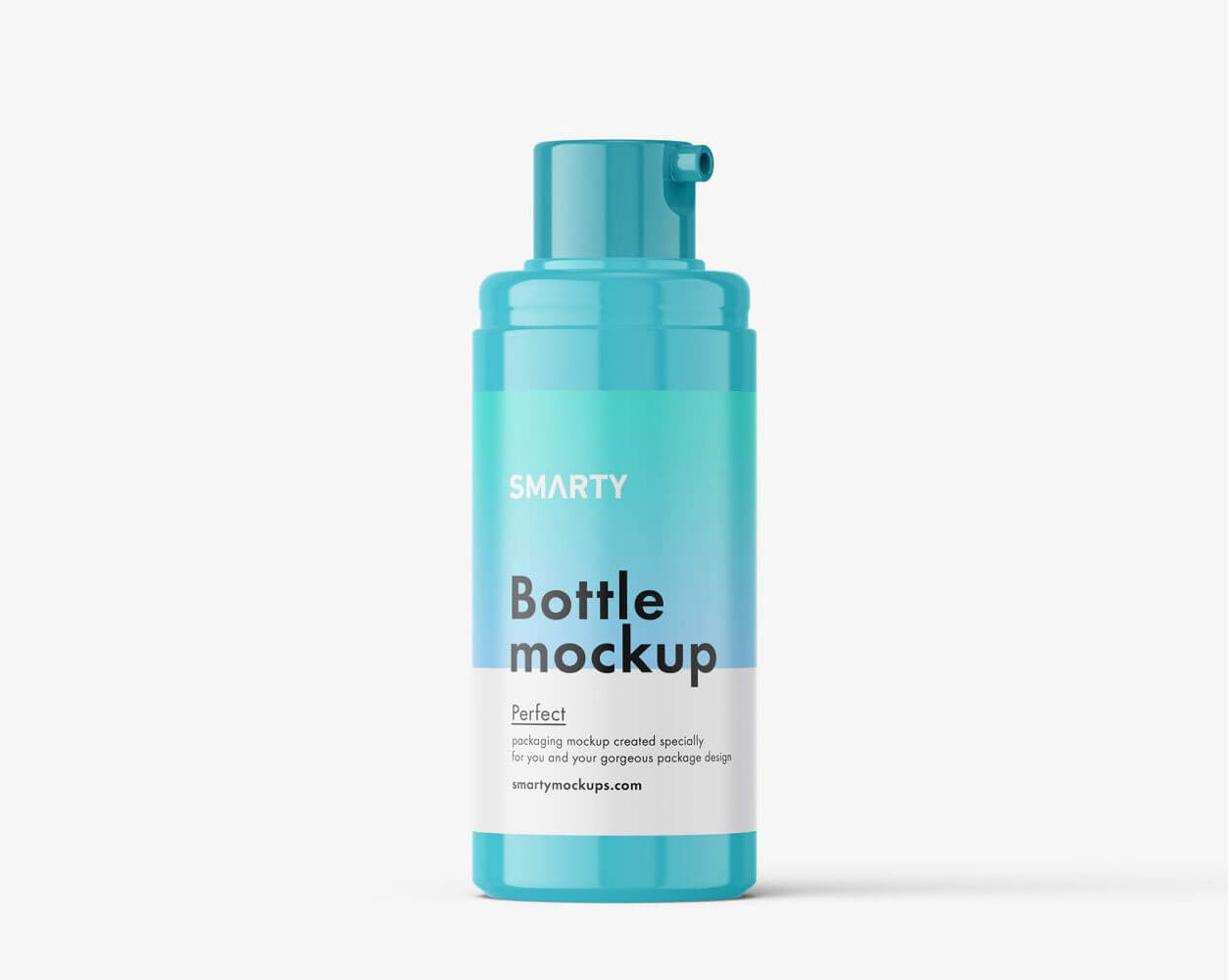 Free Small Airless Bottle Mockup PSD