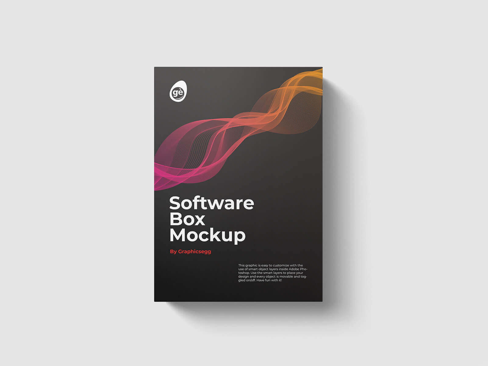 Free Software Box Mockup PSD Set 2