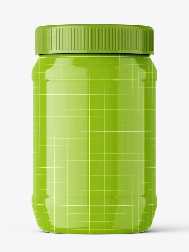 Glossy Jar Mockup 3 2