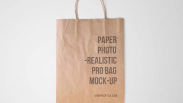 Paper Bag Mockup