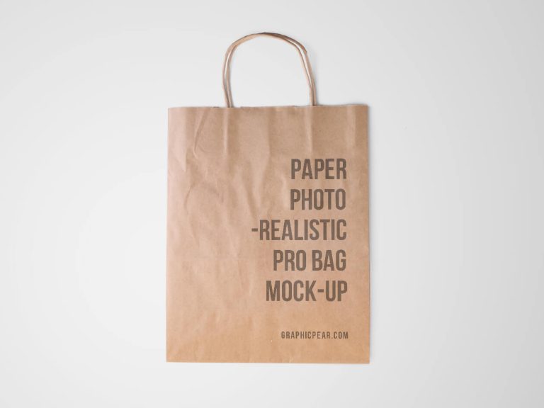 Paper Bag Mockup