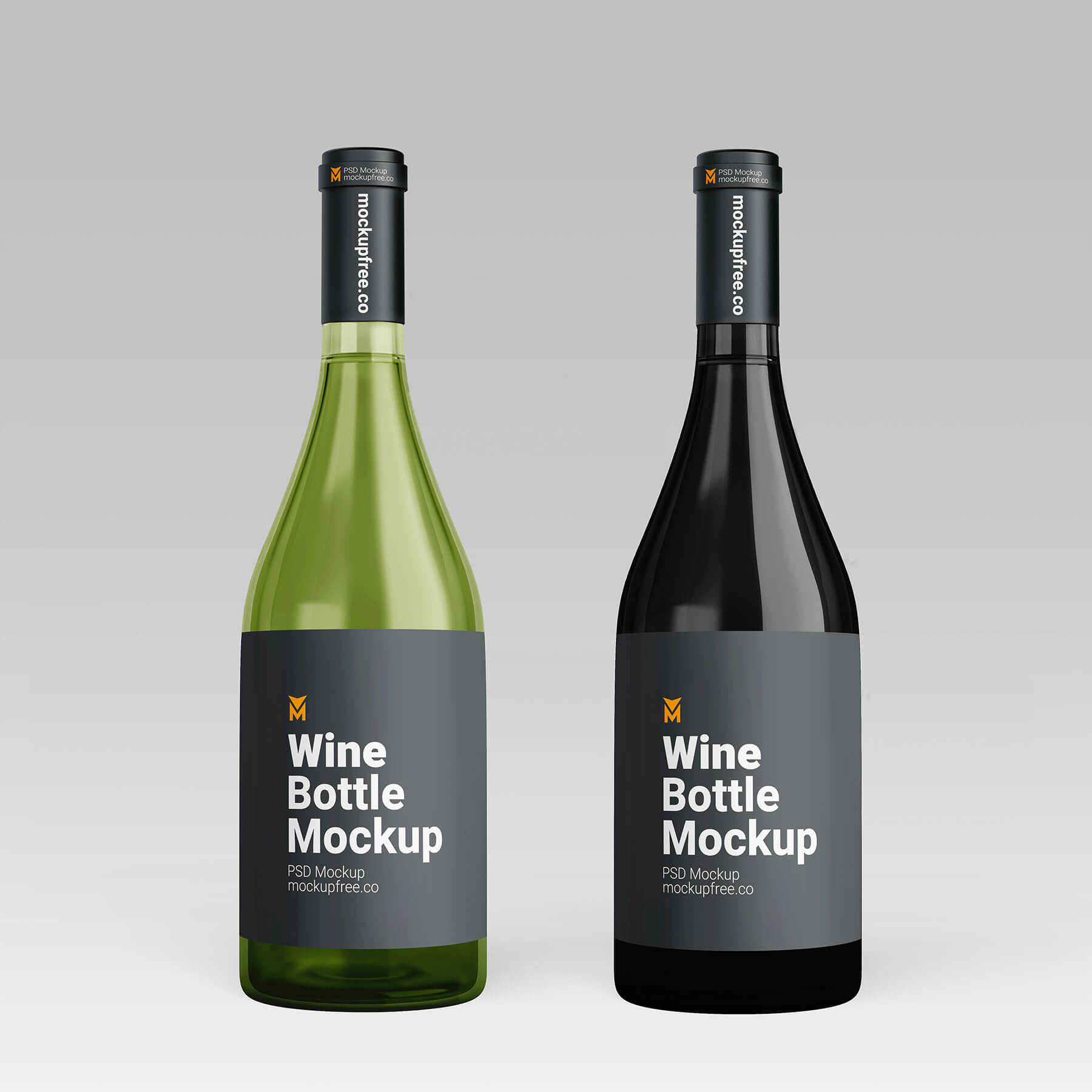 Wine Bottle Mockup 02