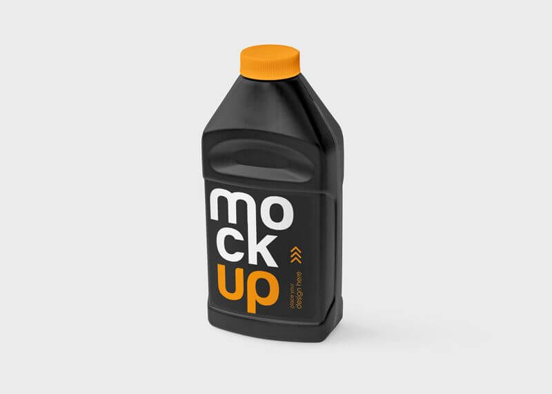 preview motor oil bottle 2 motor oil bottle mockup 1