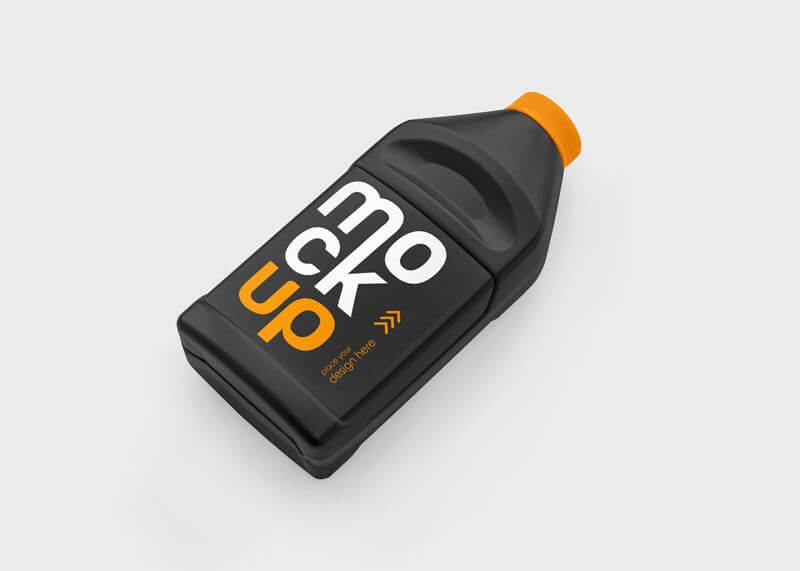 preview motor oil bottle 4 motor oil bottle mockup