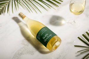 Champagne Bottle PSD Mockup