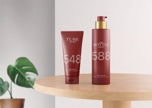 Free Cosmetic Tube and Pump Bottle Mockup 1