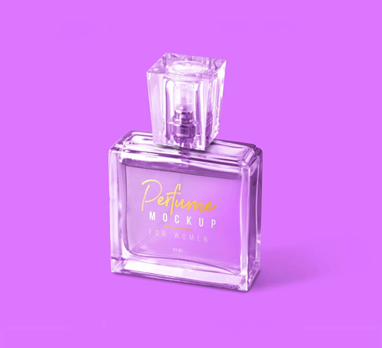 Free Perfume for Women Mockup Set