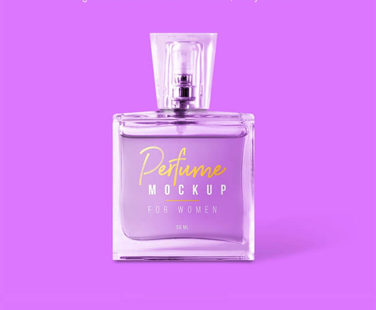 Free Perfume for Women Mockup Set2