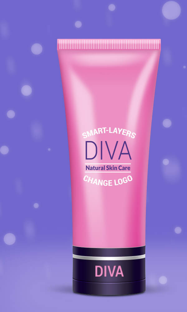 cosmetic cream tube box mockup3