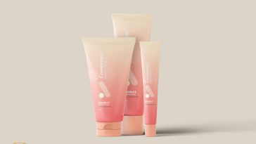 Free Cosmetics Packaging Mockup Pack