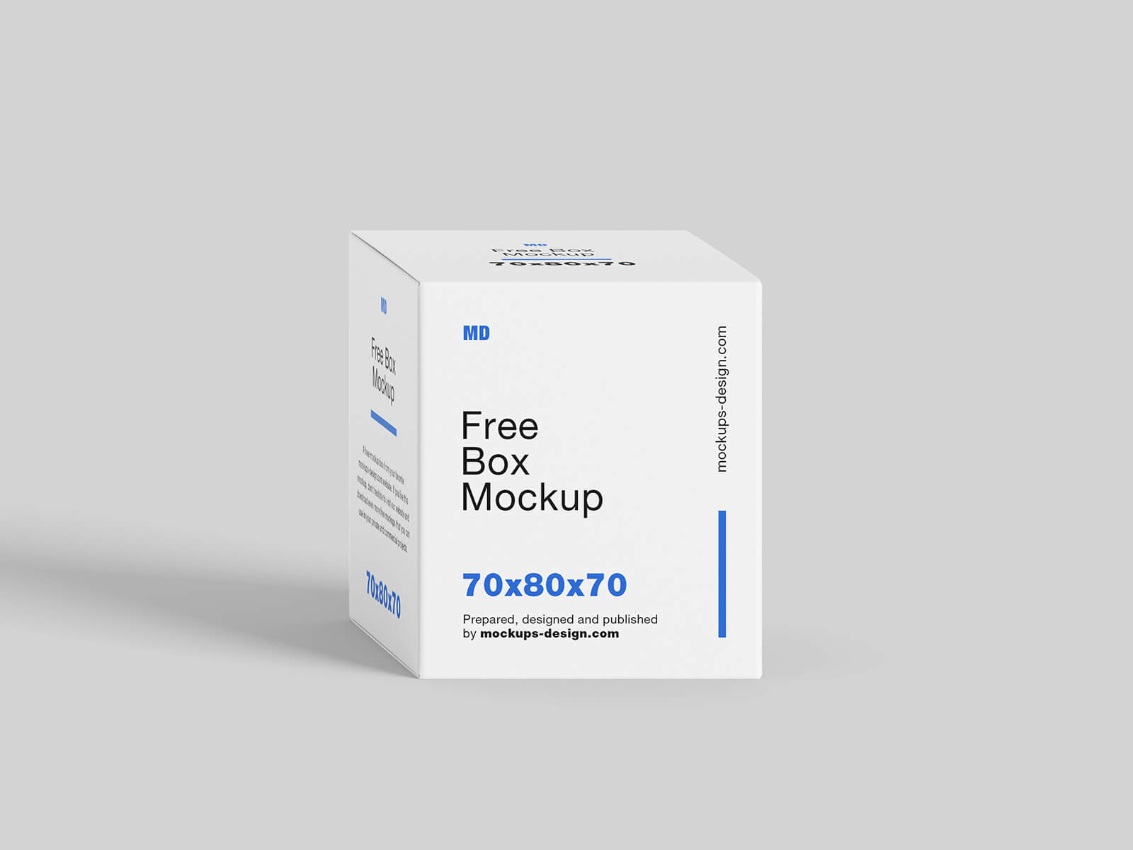 Free Box Mockup 2