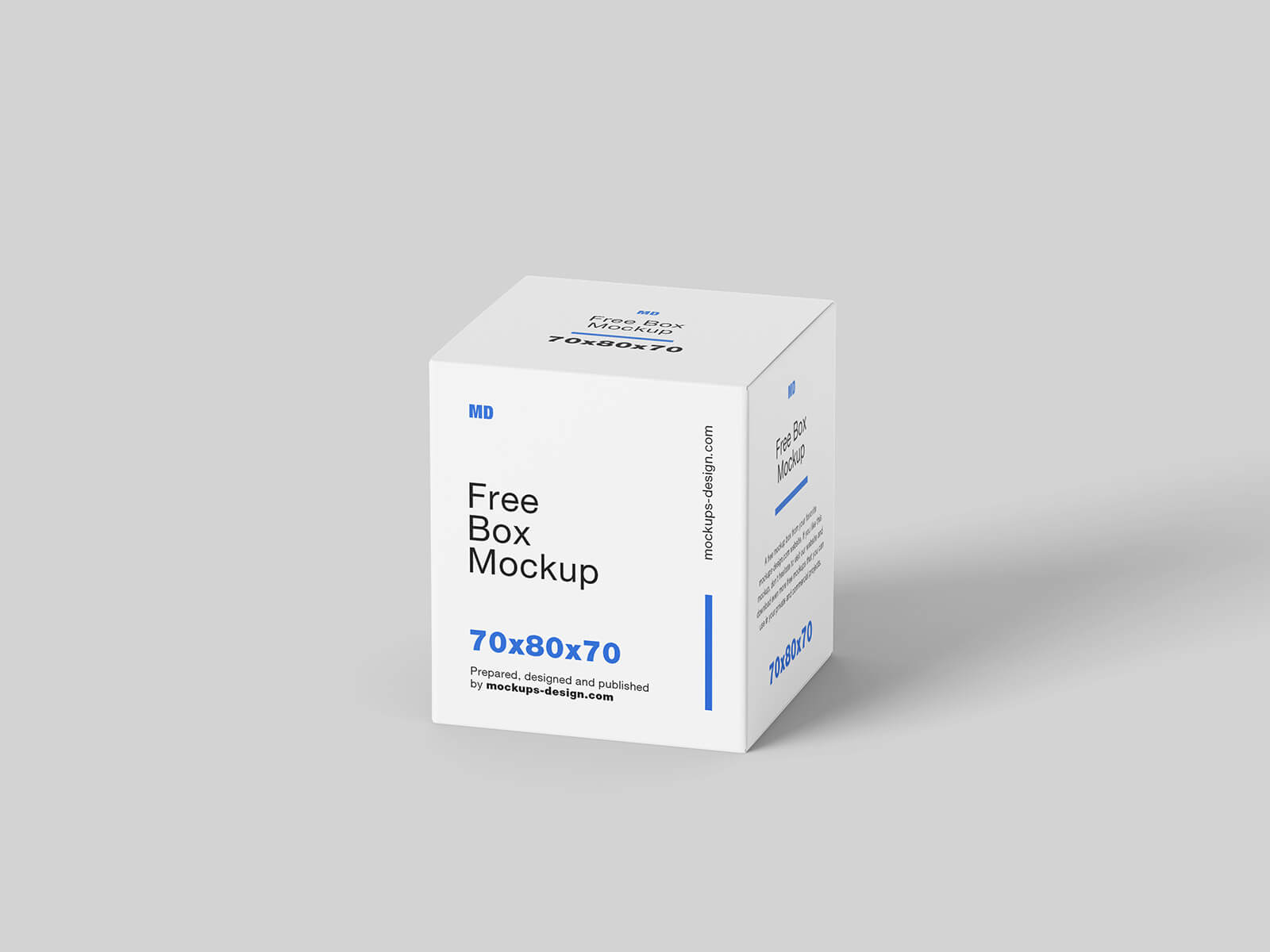 Free Box Mockup 3