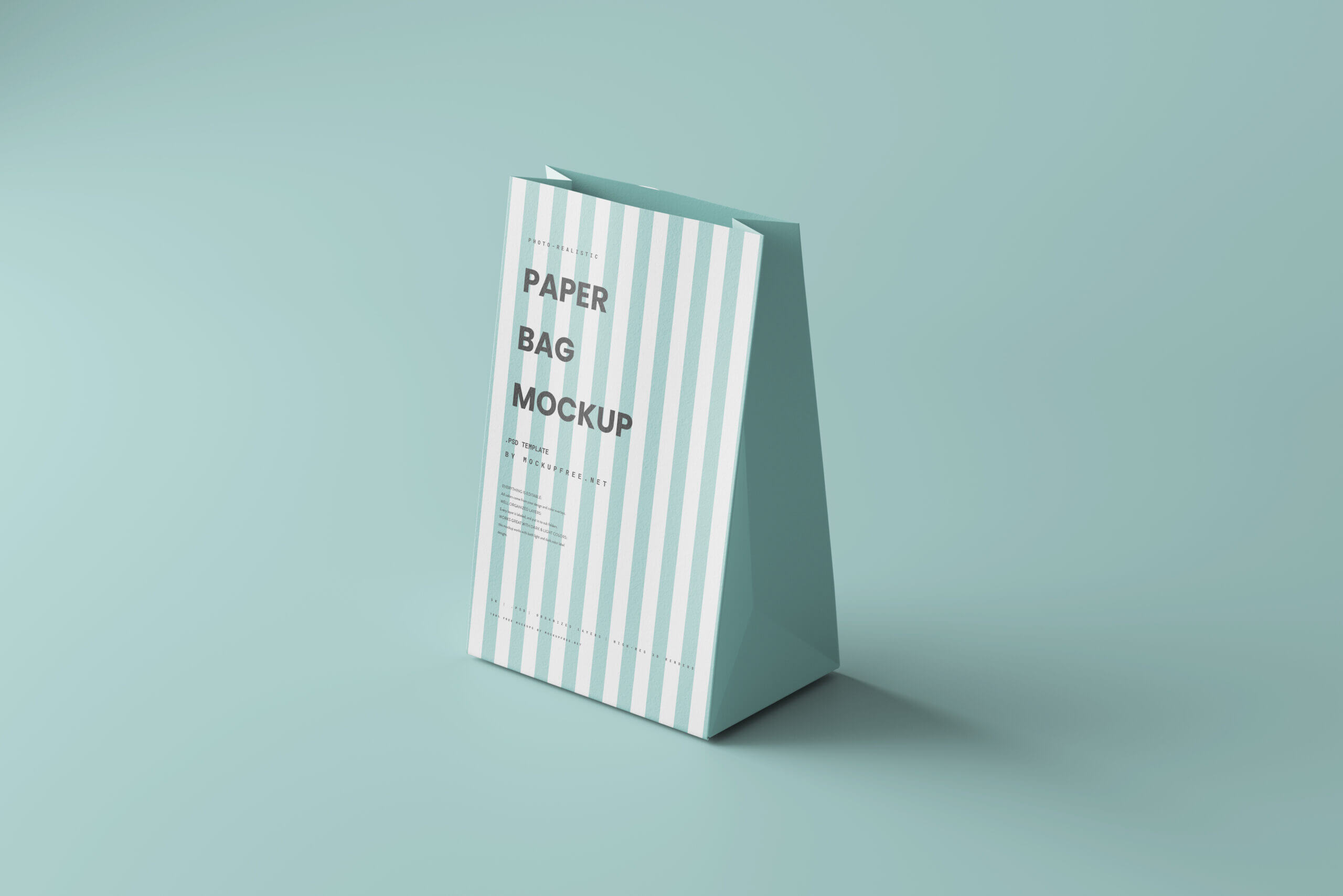 10 Free Disposable Paper Standing Food Bag Mockup PSD Files3